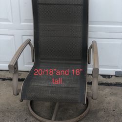 metal rocking chair 
