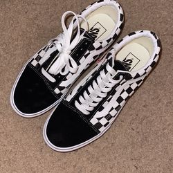 Vans Checkered Platform Shoes