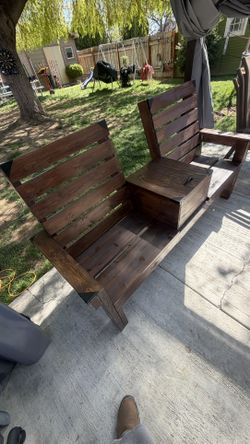 Wood Bench