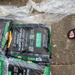 Vigoro Black Rubber Mulch