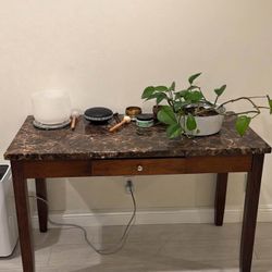 Table With Marble Top 