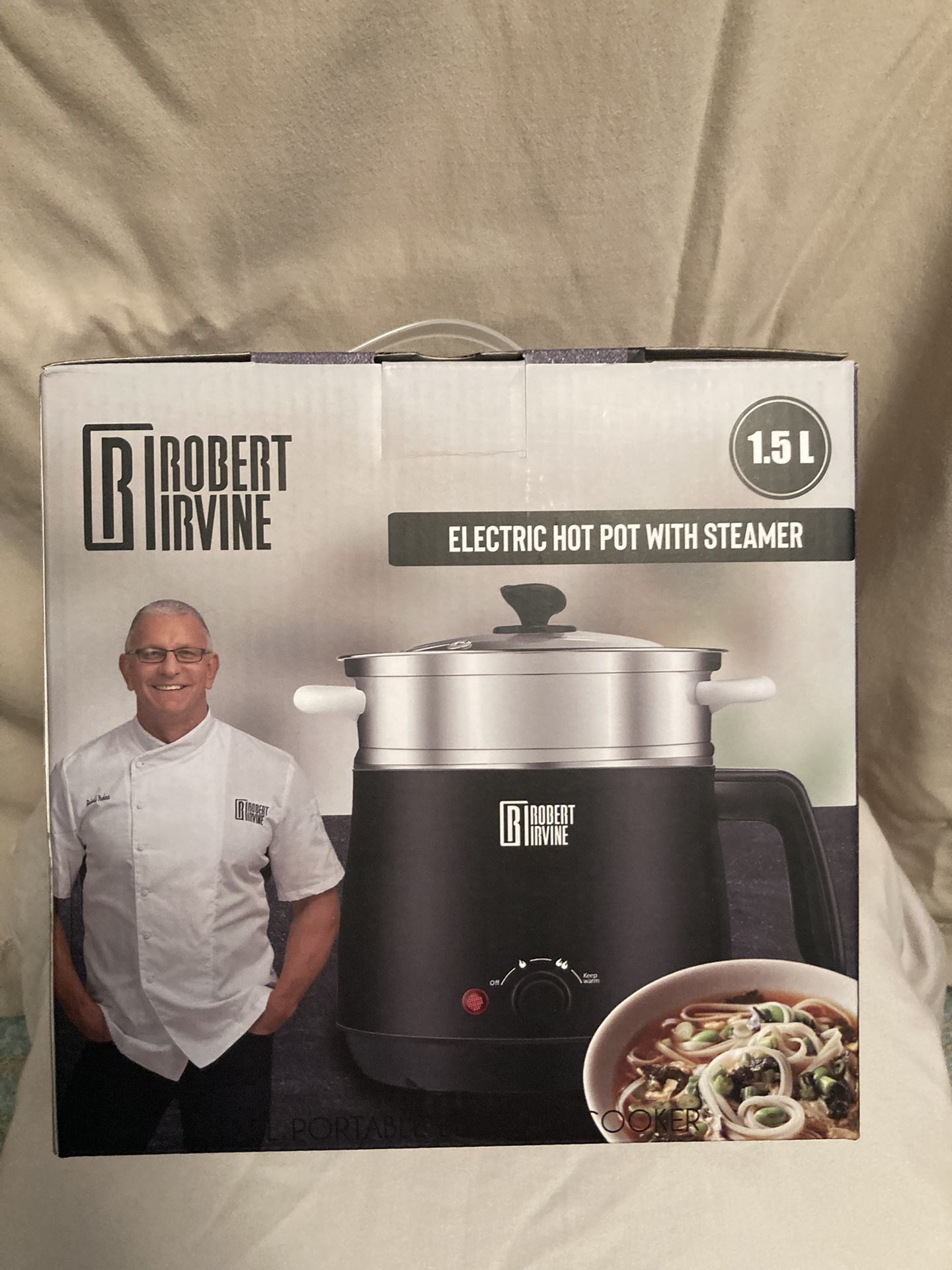 Electric Hot Pot With Steamer