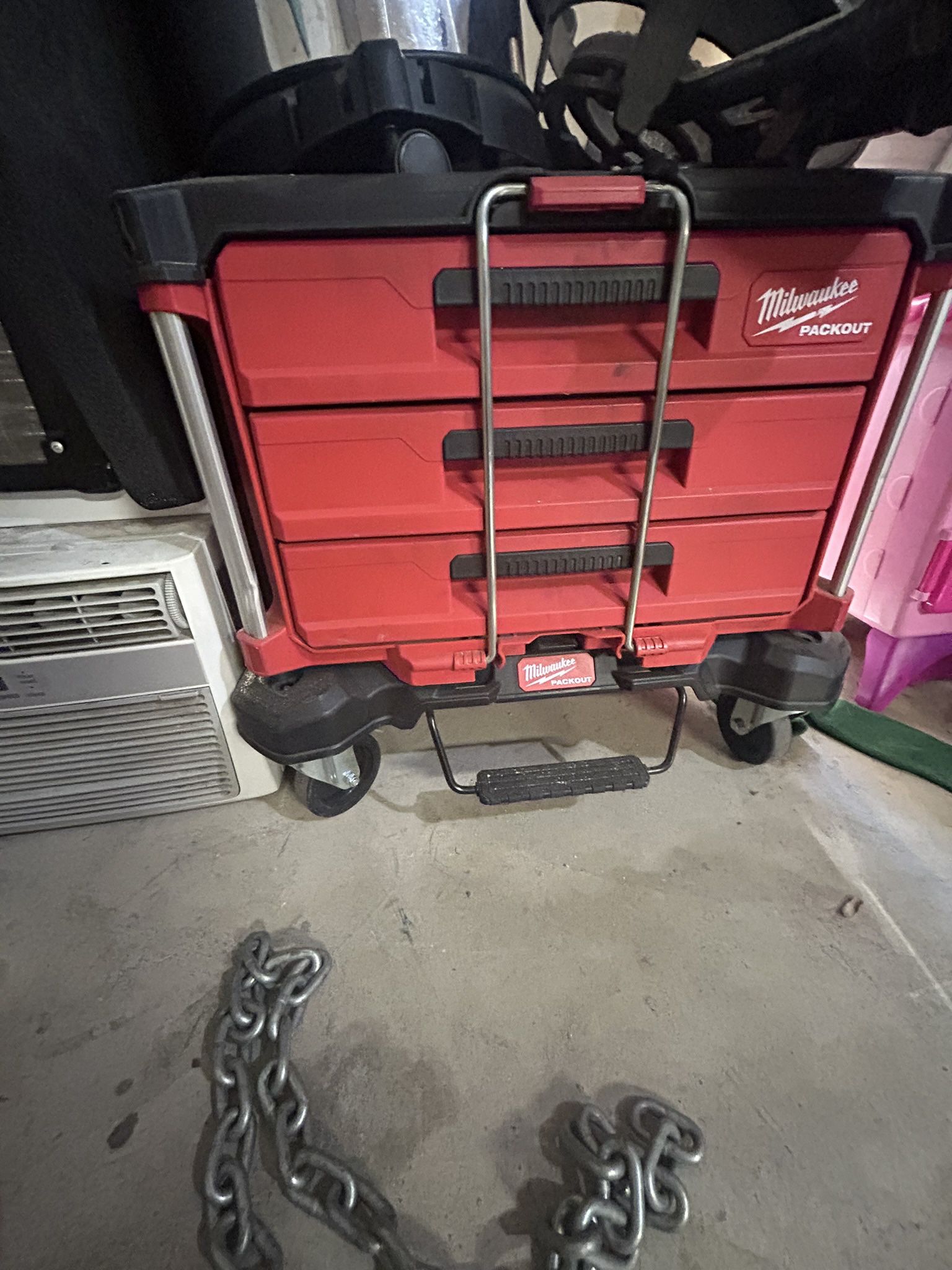 Milwaukee 3 Drawer And Dolly