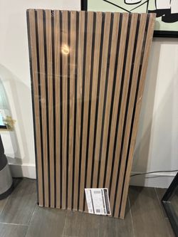 Wood Slat Acoustic Wall Panel