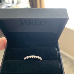 14k White Gold Diamond Ring