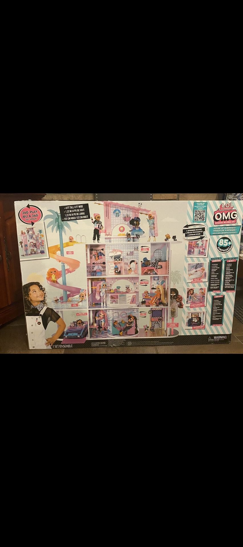 L.O.L. Surprise! OMG House of Surprises Doll Playset