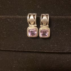Amethyst Earrings 