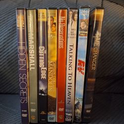 Lot Of 8 DVDs,  Drama, Etc. $39.95, OBO. 