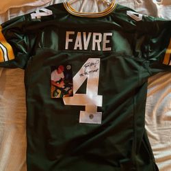 Autograph Brett Favre Jersey