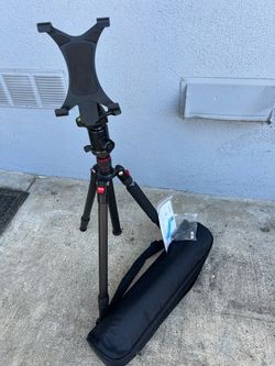 Tripod Stand with Tablet Mount and Carry Bag