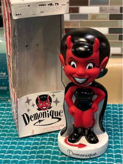 Vintage Funko Wacky Wobbler bobblehead -character Demonique, released 2000’s