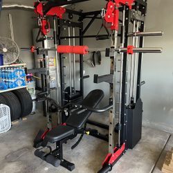 💥Free Delivery💥 Complete Smith Machine Bundle 💪💪