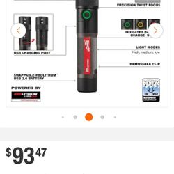 Milwaukee Flashlight 