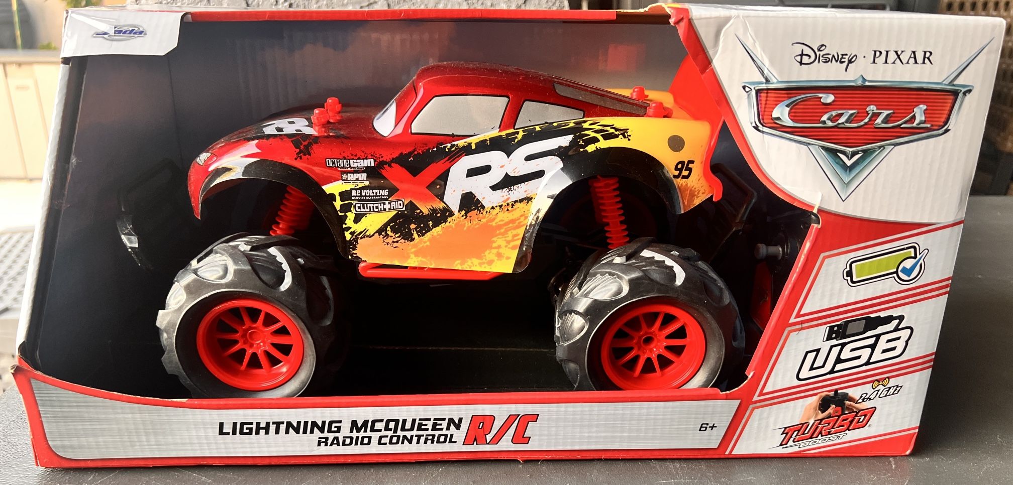 Disney Cars Lightning McQueen OFF ROAD Remote Control 1.4 ghz (BRAND NEW)