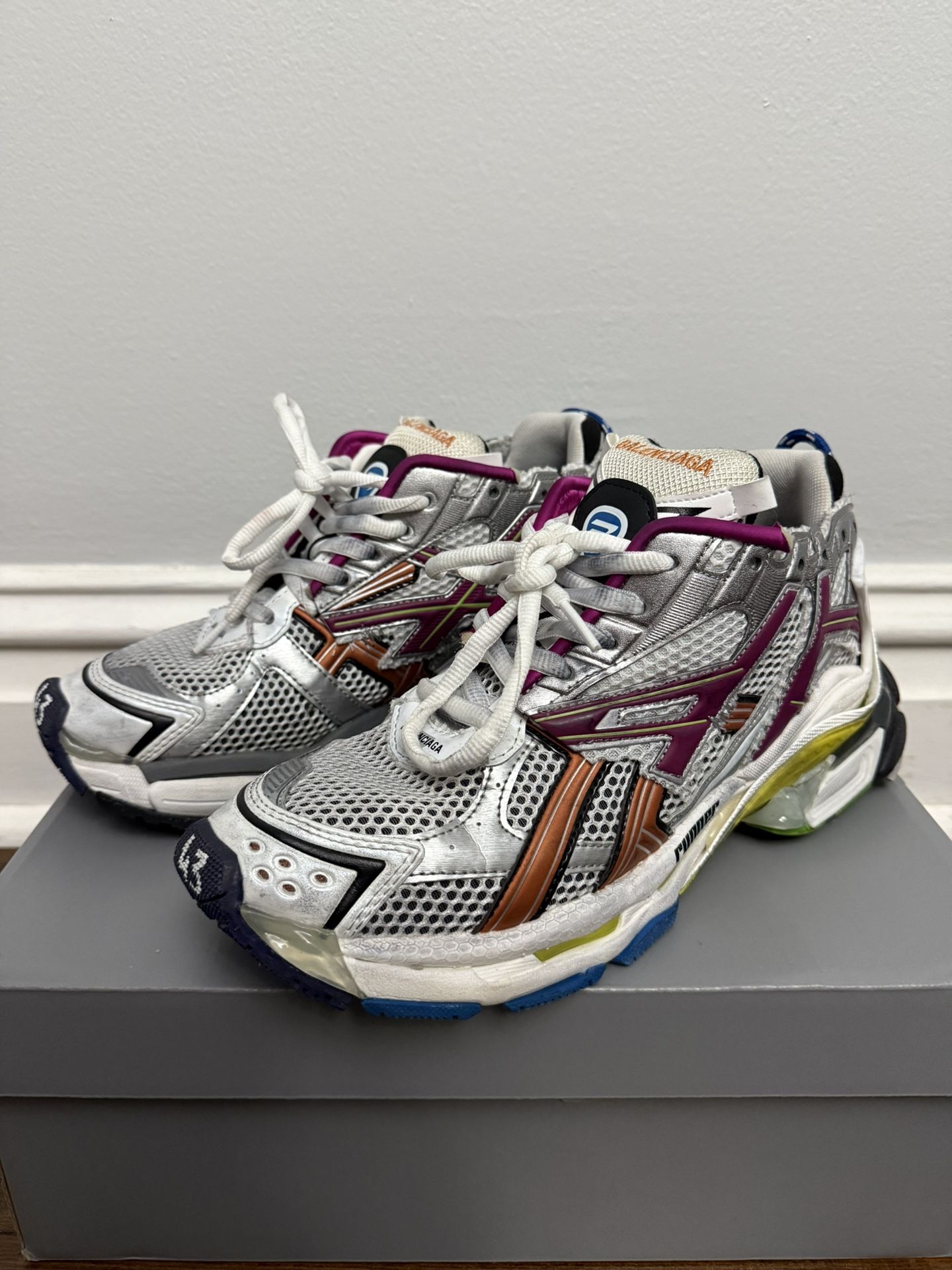 Balenciaga Runner Sneaker'Grey Multi-Color'