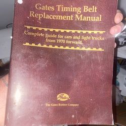 Gate timing, belt replacement, manual complete guide for cars and light trucks from 70 Ford 1994 edition