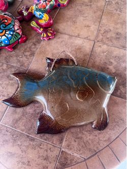 Ceramic fish.