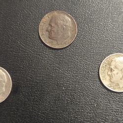 3 Dimes Very Rare 