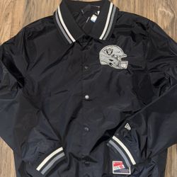 New Men’s Size Large & XL Las Vegas Raiders Nylon Jacket 