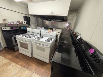 Electric and gas stoves