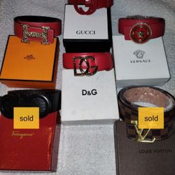 Unisex belts 