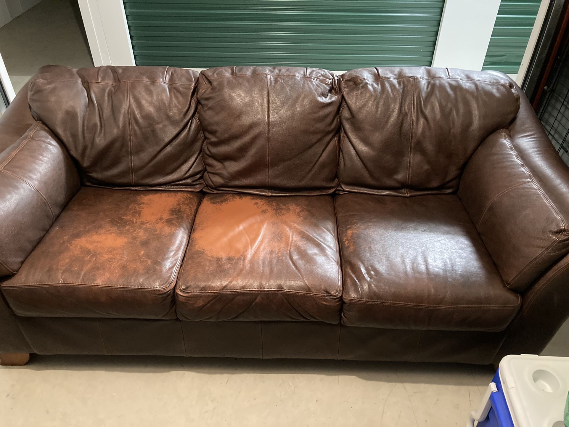 Leather Couch