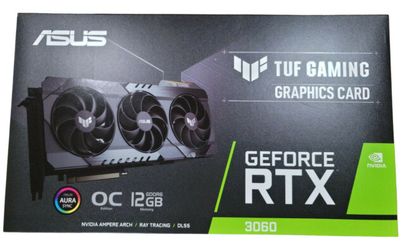 Tuf Gaming 3060 oc edition gpu 12gb