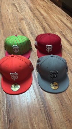 Giants hats 59fifty 7 3/4
