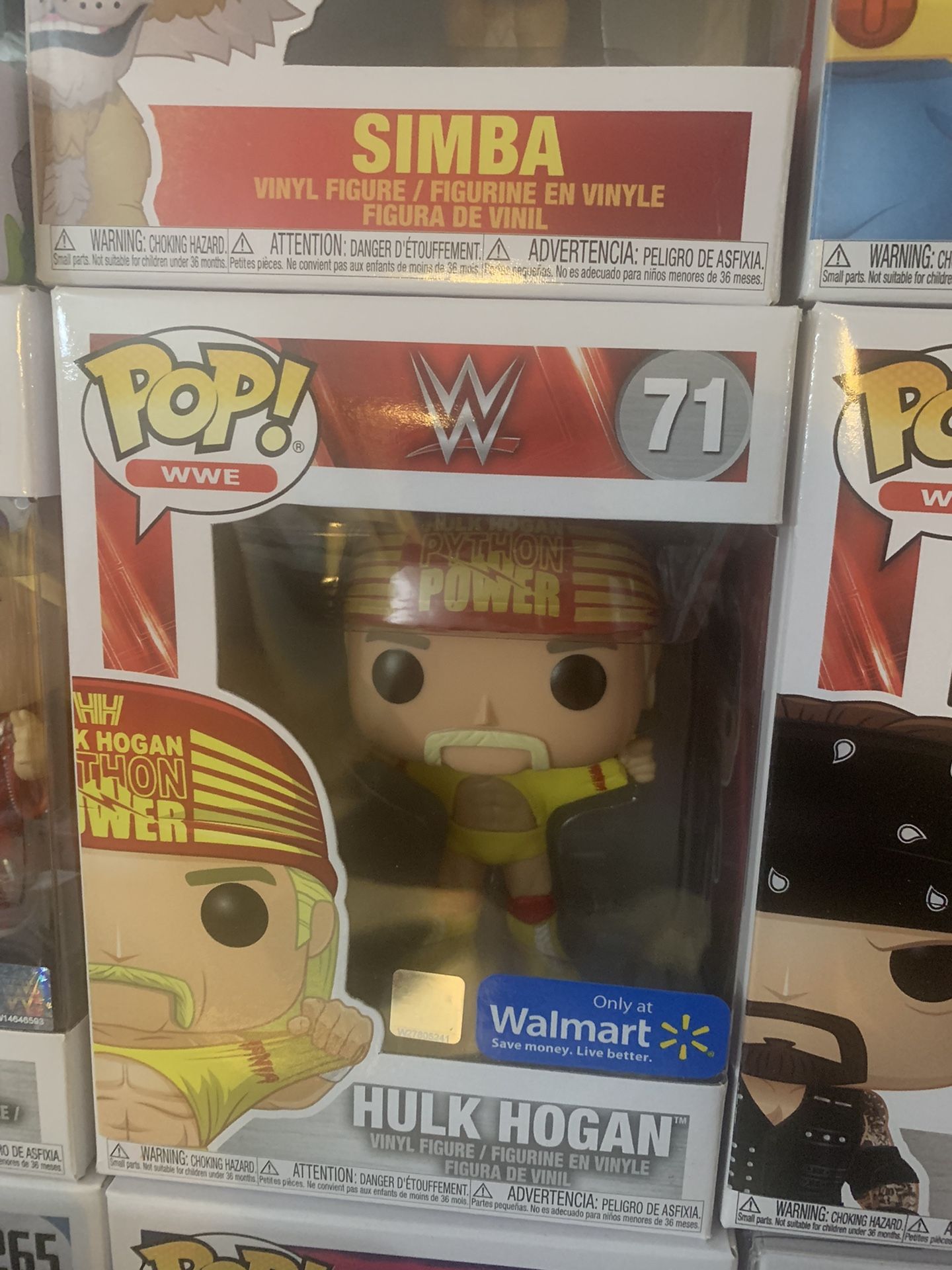 Funko Pop Hulk Hogan Walmart Exclusive 