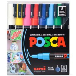 8 Pack Posca Markers