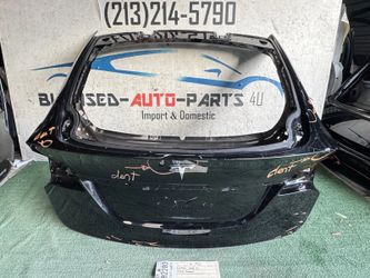 w/dents 2016 - 2017 - 18 - 2020 TESLA MODEL X REAR DOOR LIFTGATE TAILGATE OEM AY82283