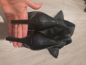 Size 6 knee high boots, black
