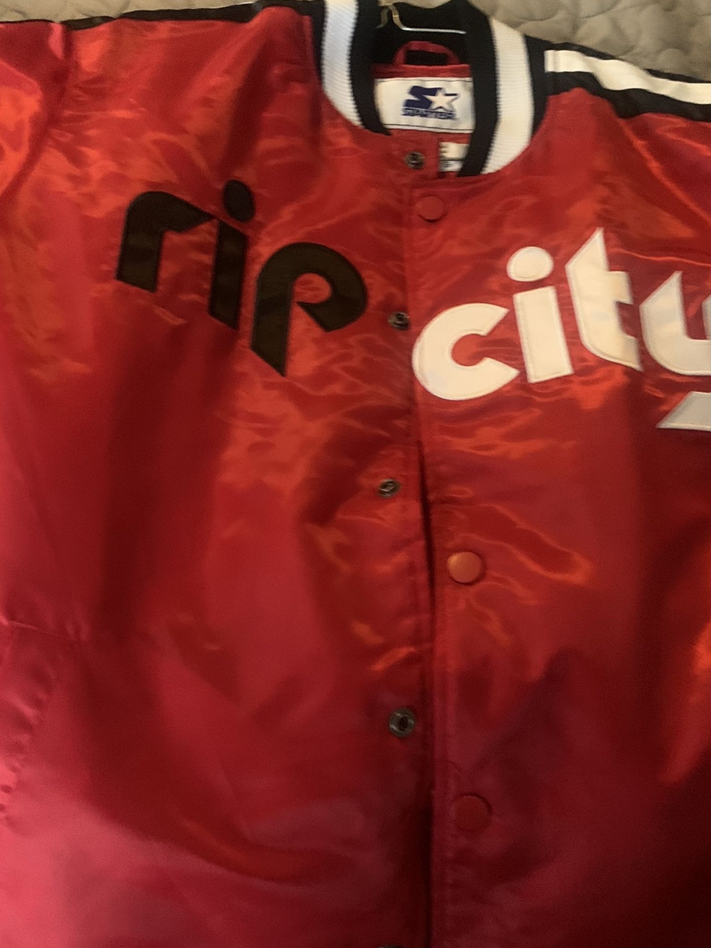Rip City Portland Trailblazer Starter Jacket