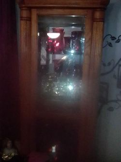 Lighted china cabinet all stuff need to go 12x12 size need to go today