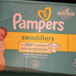 Pampers Newborn Swaddlers Diapers 84 Count