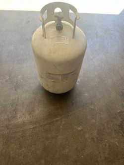 Propane tank.
