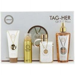 armaf - tag her 4pc set ( w ) 3.4 oz