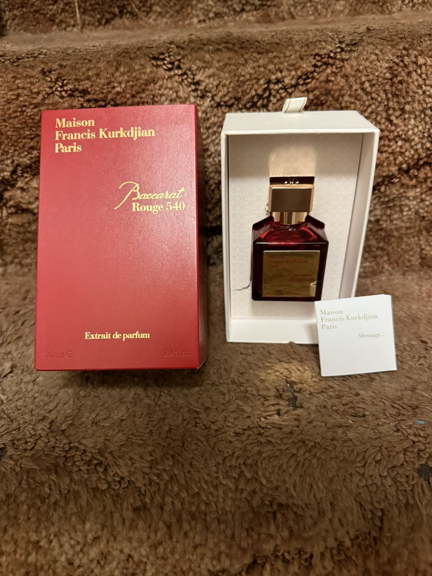 Mason Francis Baccarat Rouge 540
