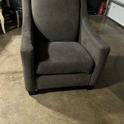 High back chair. So comfy. Non smoking home. 