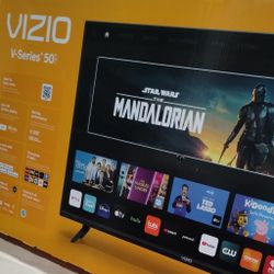 Vizio 50 Inch UHD 4K Smart LED TV Smart Cast Wi-Fi Bluetooth IQ Active Processor Gaming Mode Dolby 3 hDMI