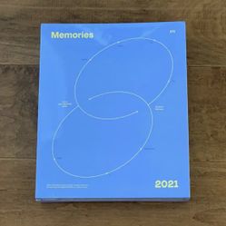 Factory Sealed BTS Memories 2021 DVD