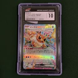 CGC Gem Mint 10 Evee ex Japanese