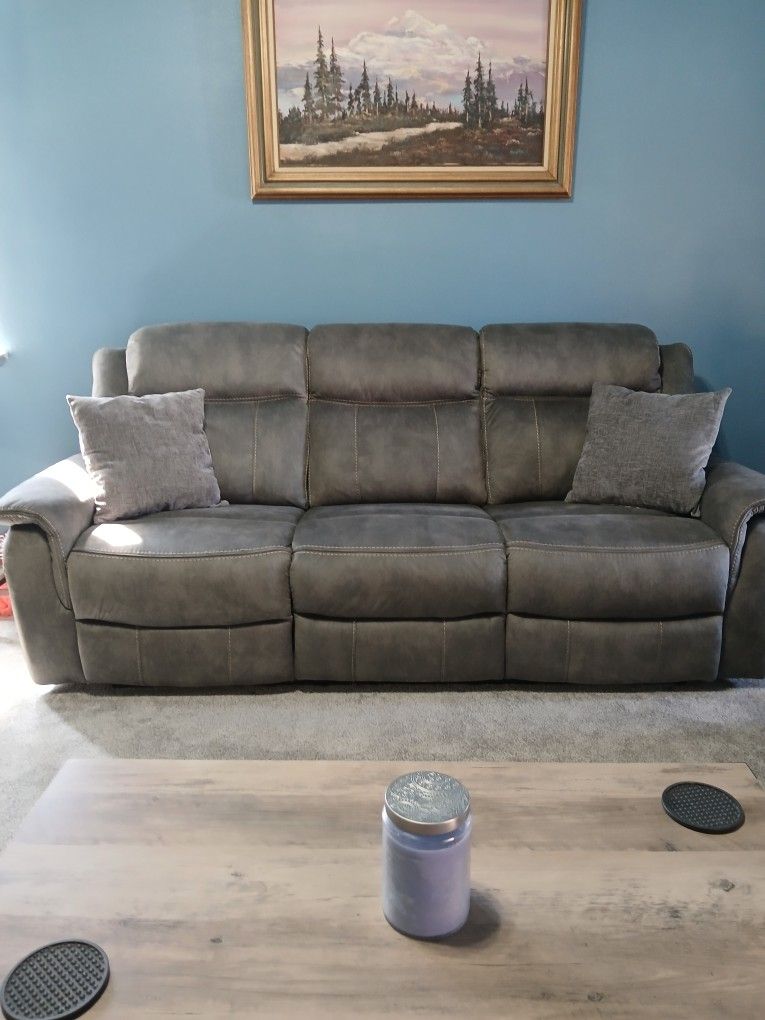 Reclining Couch And Loveseat