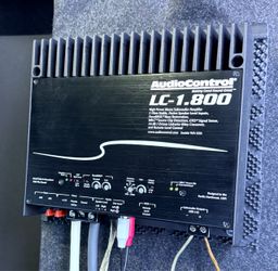 AudioControl LC-1.800 Mono Subwoofer Amplifier