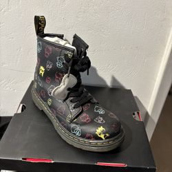 Kids Hello Kitty Dr. Martens Boots 