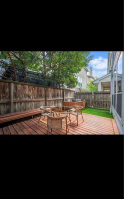Outdoor table and chairs