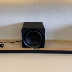 SAMSUNG SOUNDBAR S800B Subwoofer Included
