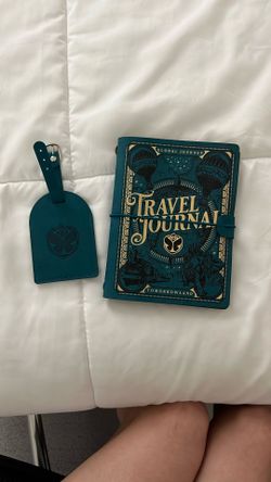 Tomorrowland journal & luggage tag
