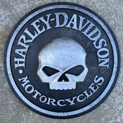 Harley Davidson Willie G 3D pub sign