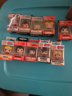 Funko Pop Keychain Lot Anime